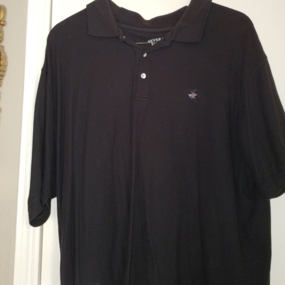 Men's Black Polo Shirt